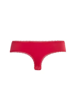 Livera Micro Lace String - Passion Red