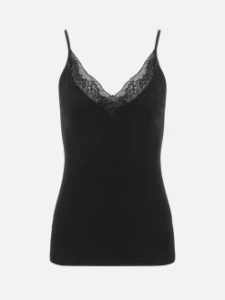 Livera MIRACLE COTTON Singlet - Zwart