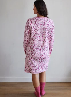 Livera NICOLLE Nachthemd lange mouw - Pink Flower Power