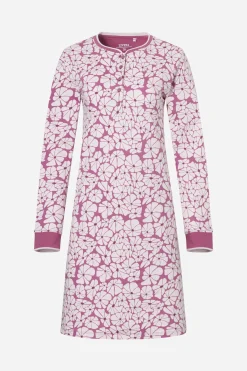 Livera NICOLLE Nachthemd lange mouw - Pink Flower Power