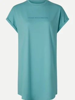 Livera NOORTJE Nachthemd korte mouw - Ice Blue