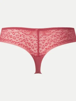Livera SOFT LACE String - Garnet Rose