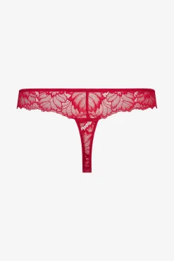 Livera Stripe Lace String - Scarlet Smile