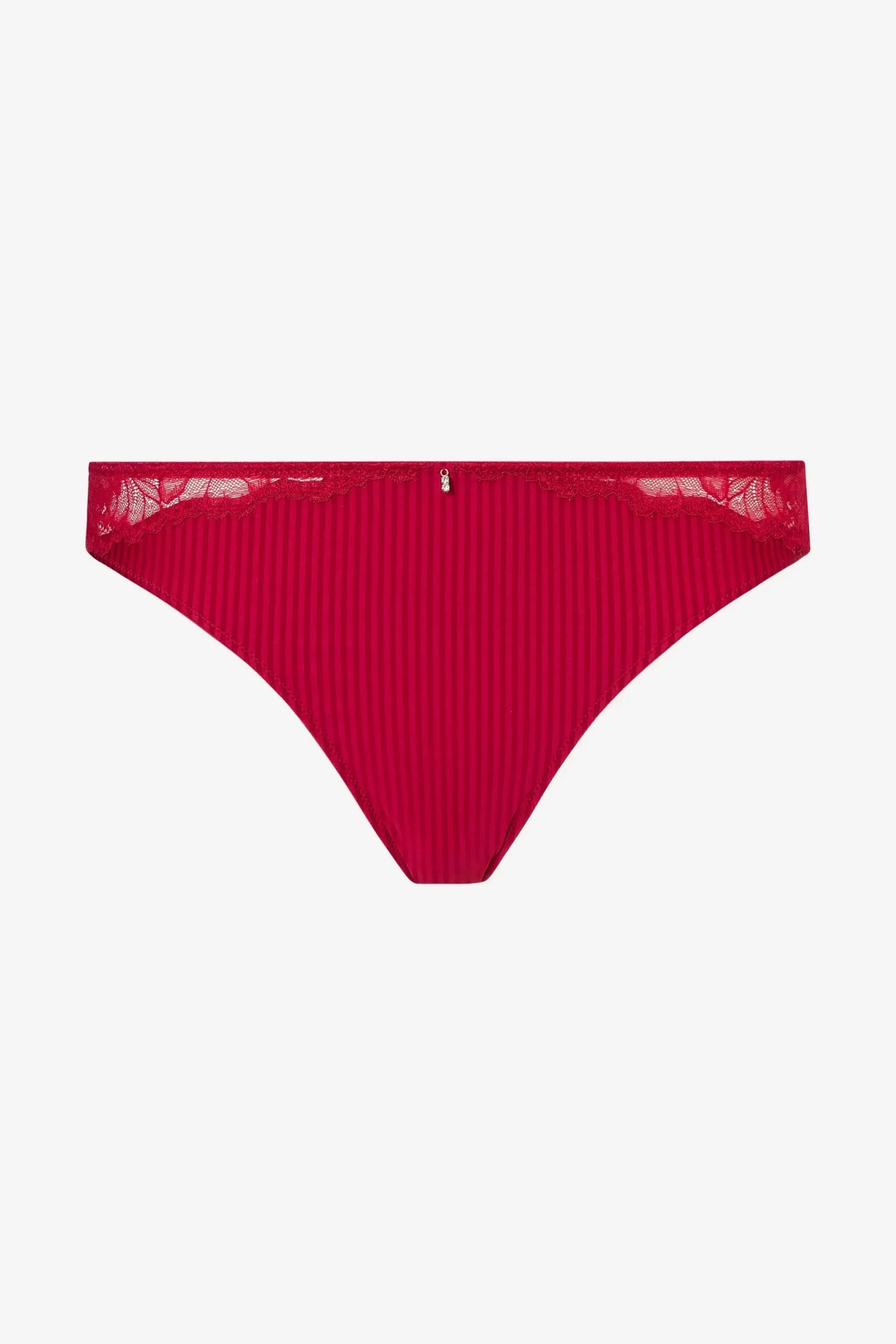 Livera Stripe Lace String - Scarlet Smile