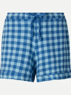 Livera TIMELESS CHECKS Korte broek - Sky Checks