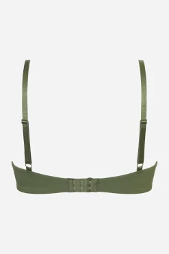 Livera Zigzag Bibi Voorgevormde BH zonder beugel - Bronze green