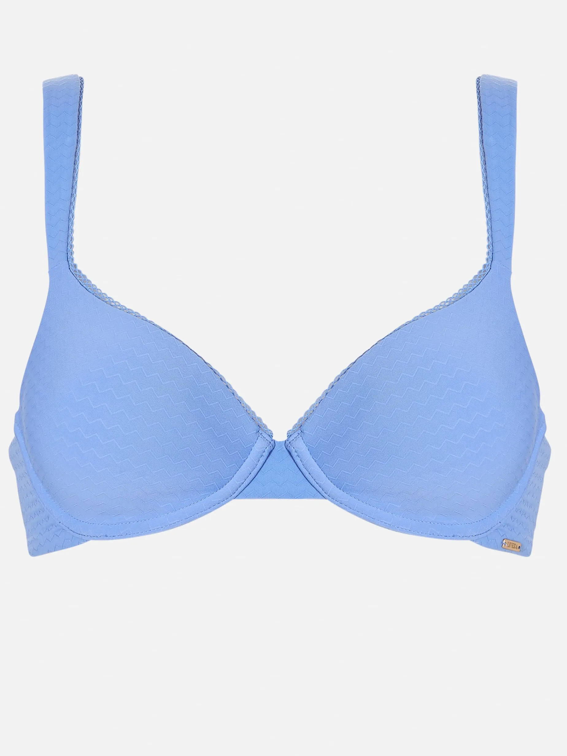 Livera Zigzag Voorgevormde Lindsey BH - Cornflower blue